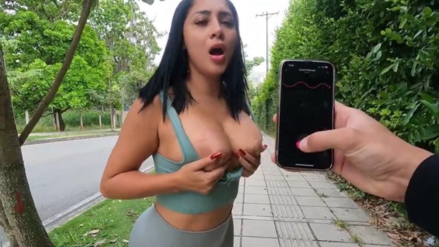 Martina Smith Achieves Orgasm in Public