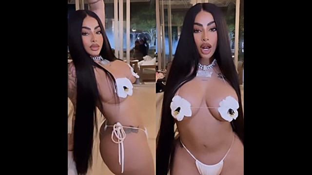 Yailin La Mas Viral Showing Off Her Voluptuous Body