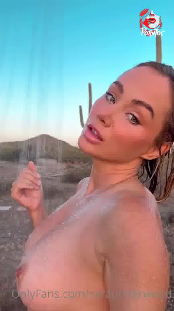 Sara Underwood Nude Desert Shower Leaked Porn Video