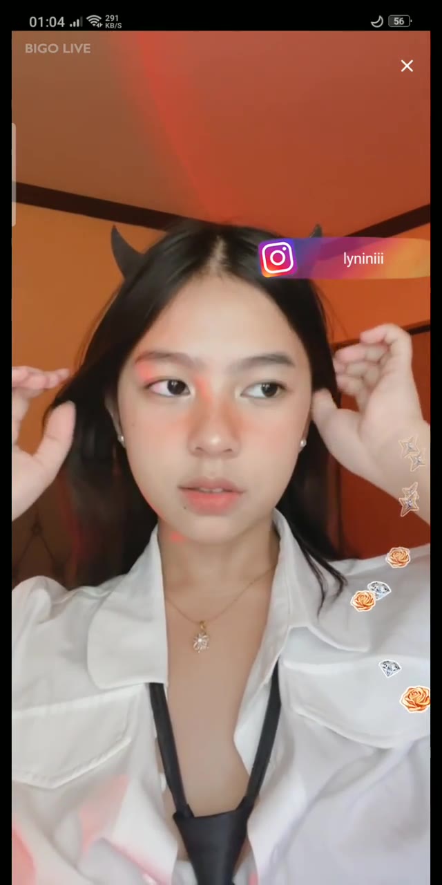 Lyninii goes live on Bigo