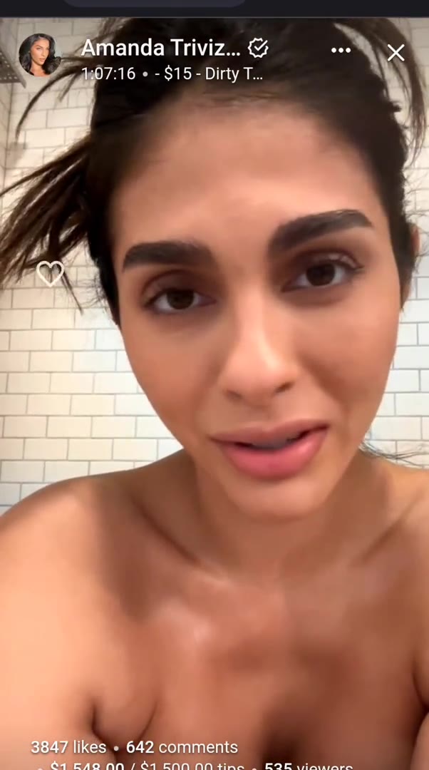 Amanda Trivizas – Nude Shower Livestream