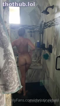 Christina Khalil Full Naked Shower Leaked