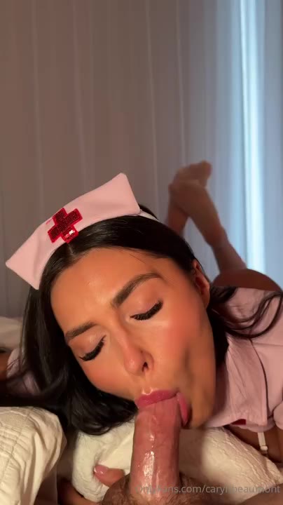 Caryn Beaumont Sexy Nurse Riding With Butt Plug Video Leaked