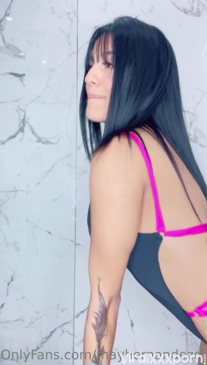 May Hernandez Nude Strip Tease in Bathroom Onlyfans Video Leak