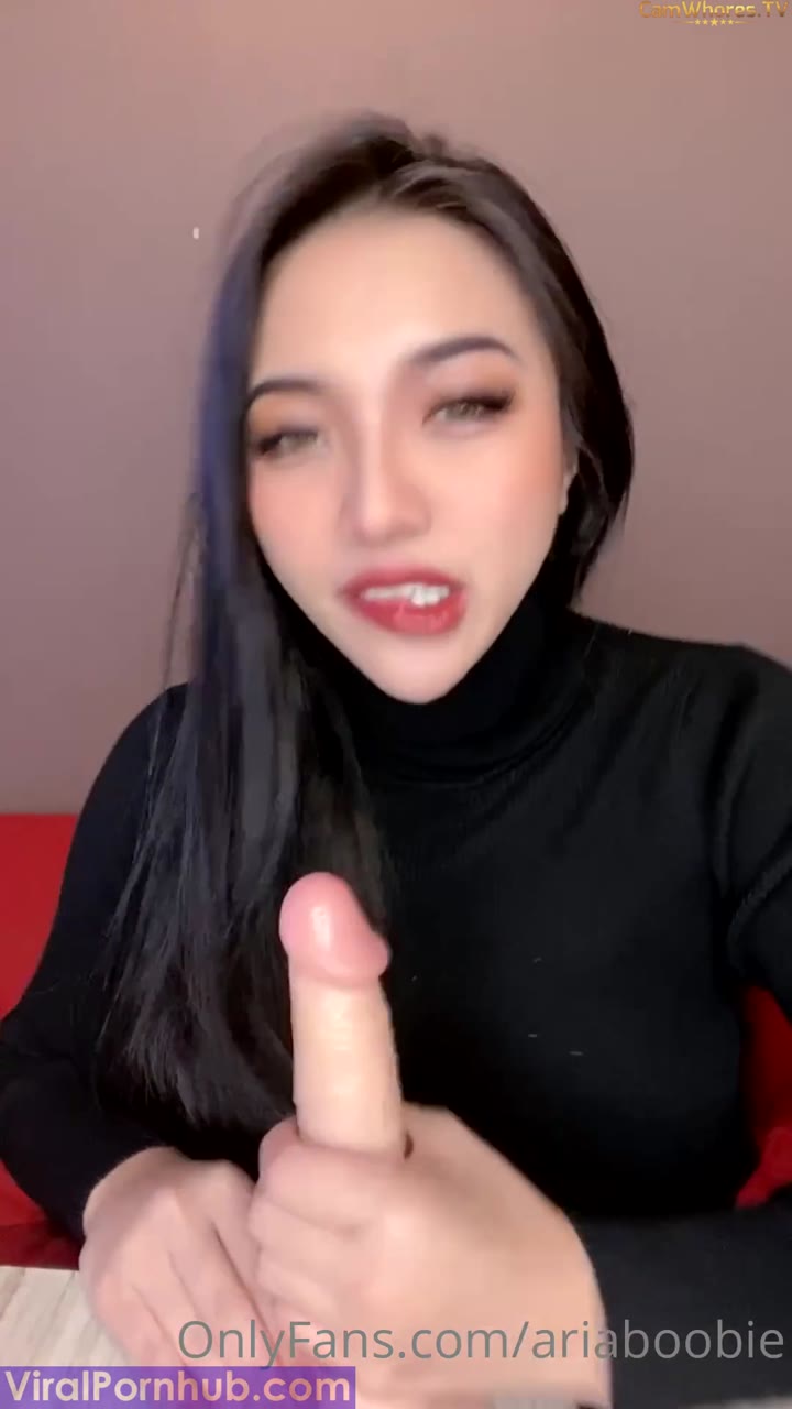 Ariaboobie Sexy Thot JOI Blowjob Leaked OnlyFans Video