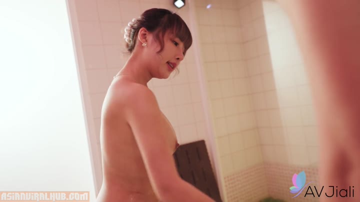 Sexy hot Chinese girl with big tits Li Nanais fuck in bathroom