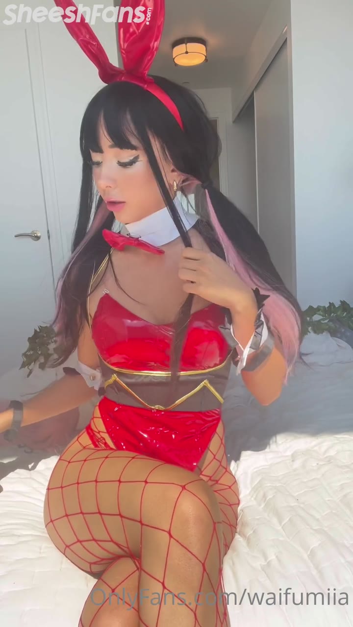 Waifumiia Bunny Girl Cosplay Cum Harder Joi Leak