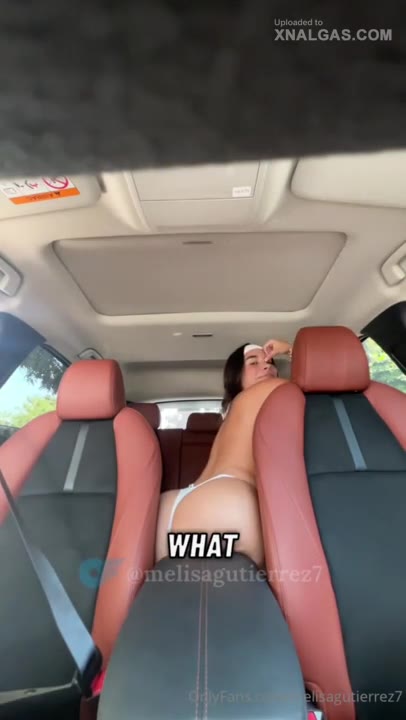 Melissa Gutierrez and Laura Saenz Masturbating in the Car