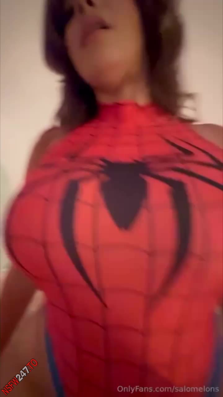 Salome Munoz POV spidergirl riding your cock