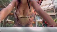 Brazilian Brenda Trindade Anal Sex by the pool