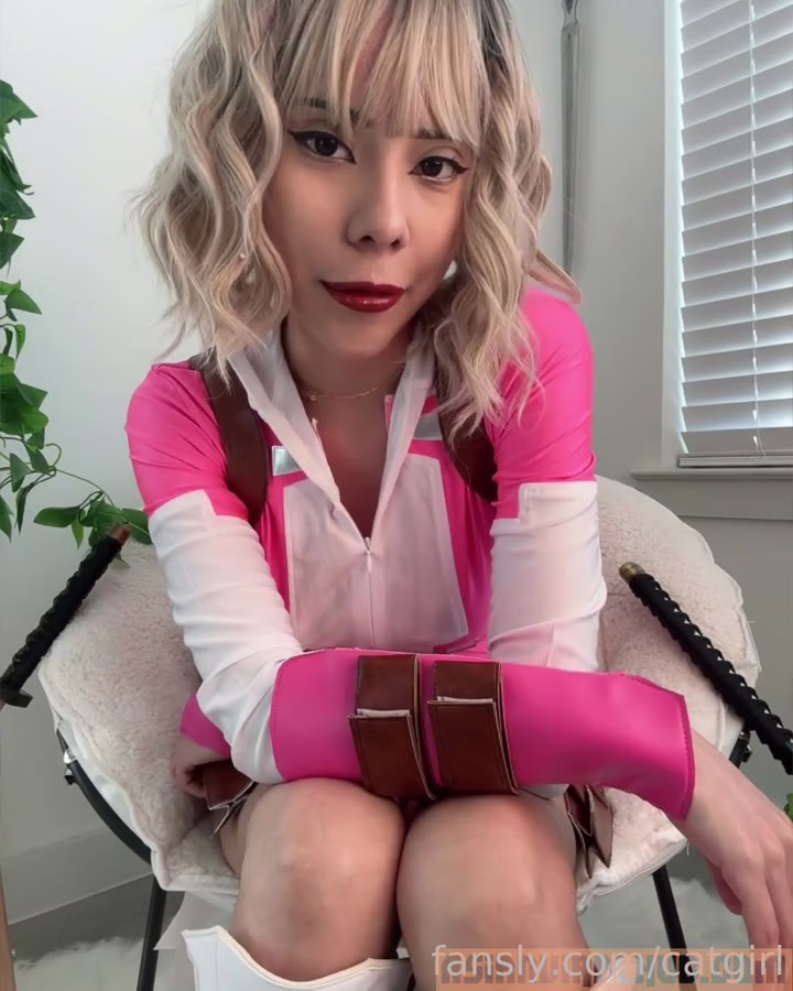Nekob0icarti Aka Catgirl Masturbating Her Hairy Cunt Fansly Leak