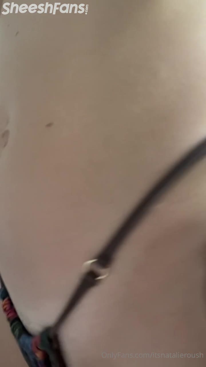 Natalie Roush Bare Nude Nipples Out Playing And Pussy Tease Onlyfans Video