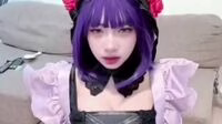 Laura cosplay sambil colmek