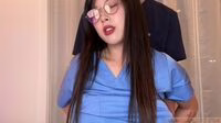 Elle Lee Creepy Doctor Convinces Young Asian Medical Intern to F