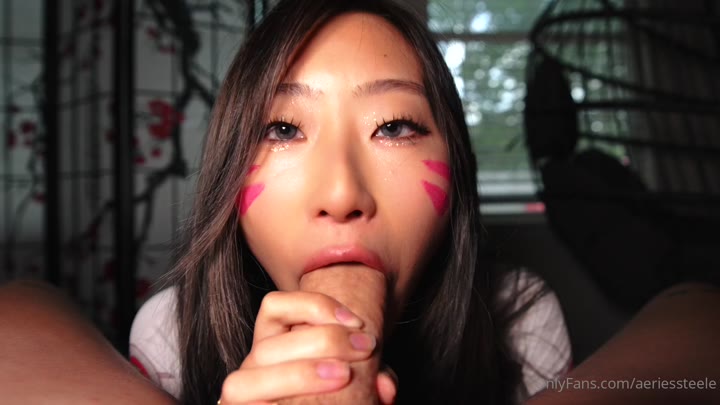 Watch Aeries Steele Cosplay Blowjob
