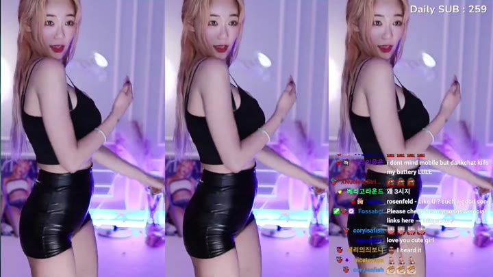Watch Korean BJ Berry0314 dances on Twitch