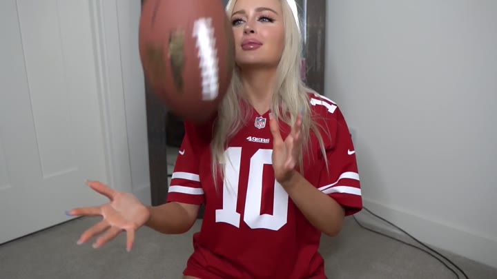Watch Kristen Lanae OF Football Strip Leaked