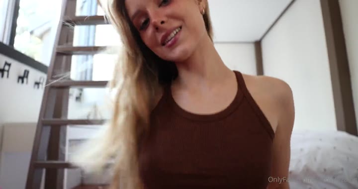 Watch Caroline Zalog Mesh Underwear Try On