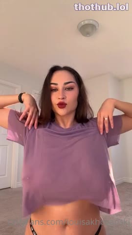 Watch Louisa Khovanski Seduces with Hanging Plum