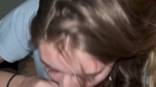 Riley Rice Nude BJ – Cum in hand