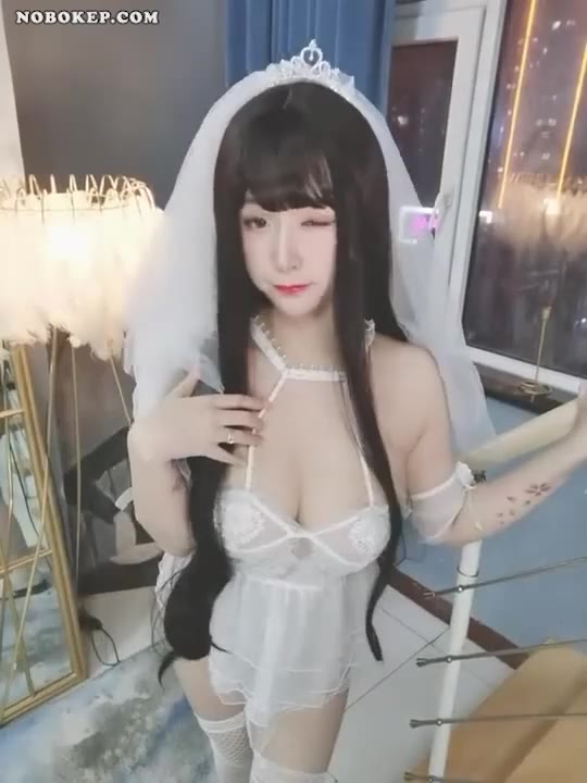 Watch Bokep Kakak Cantik Gaun Pengantin Putih Mempesona