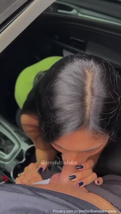 Watch Brenda Trindade Riding Cock in the Car