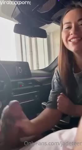 Watch Jadeteen Gives Handjob in the Car Onlyfans Video