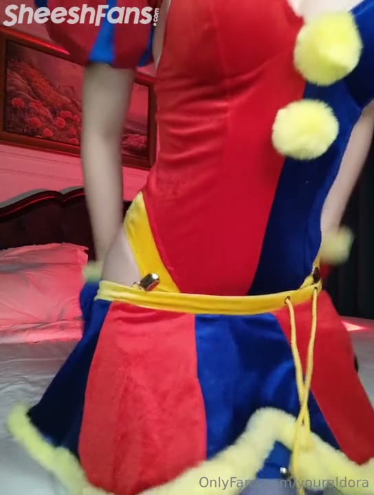 Watch Aldorachan Aka Youraldora Jester Cosplay Joi Creamy Driping Puss