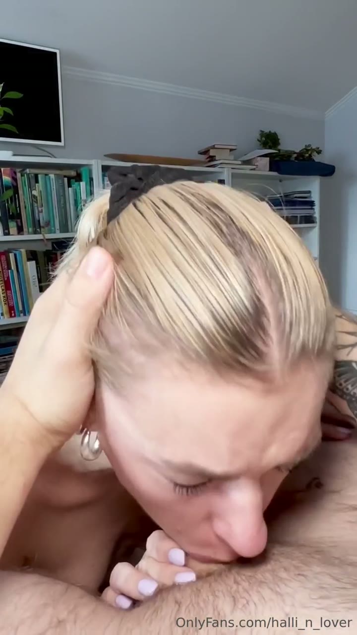 Watch Halli N Lover Sucking And Riding That Cock