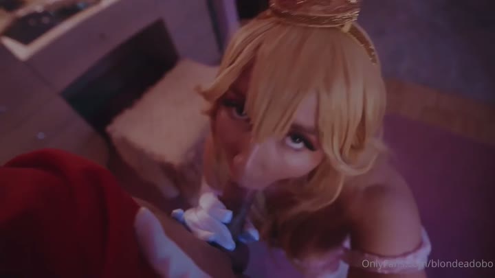 Watch Princess Peach BlondeAdobo Gets Her Pink Pussy Pounded